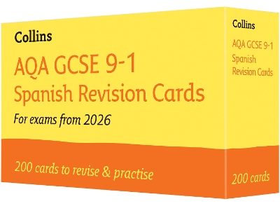 AQA GCSE 9-1 Spanish Vocabulary Revision Cards: Ideal for the 2026 and 2027 Exams 2nd Revised edition