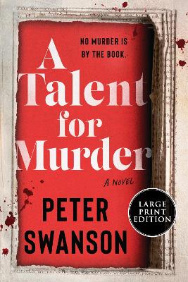 Talent for Murder Large type / large print edition