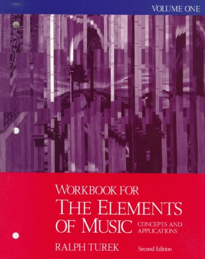Elements of Music workbook 2nd edition