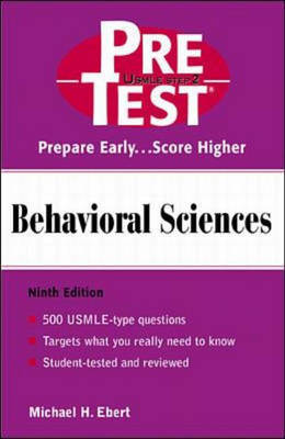 Behavioral Sciences: PreTest Self-Assessment and Review 9th Revised edition