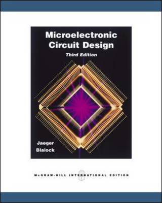 Microelectronic Circuit Design 3rd Revised edition