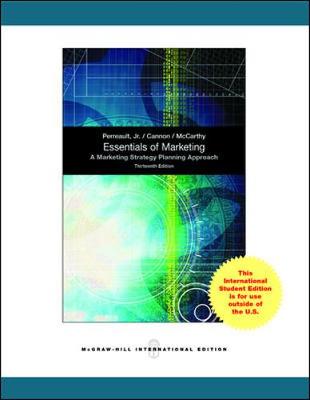 Essentials of Marketing 13th edition