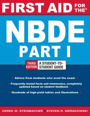 First Aid for the NBDE Part 1, Third Edition 3rd edition