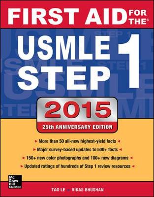 First Aid for the USMLE Step 1 2015 25th edition