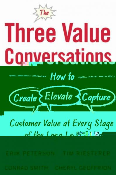 Three Value Conversations: How to Create, Elevate, and Capture Customer Value at Every Stage of the Long-Lead Sale