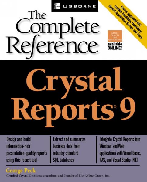Crystal Reports(R) 9: The Complete Reference