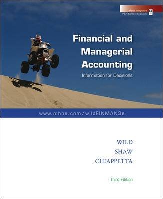 Financial and Managerial Accounting 3rd Revised ed.