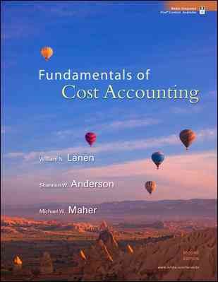 Fundamentals of Cost Accounting 2nd ed.