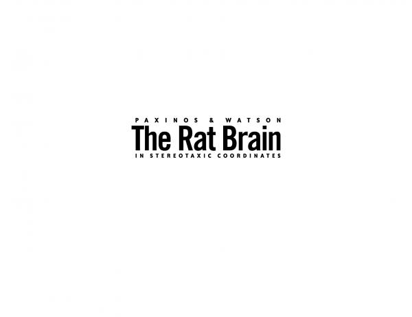 Rat Brain in Stereotaxic Coordinates - The New Coronal Set