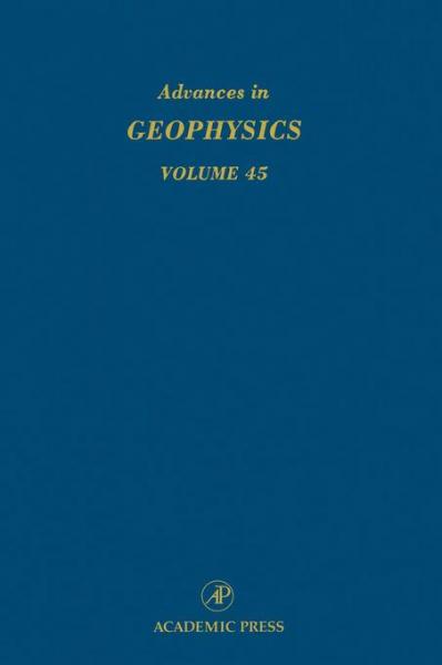 Advances in Geophysics
