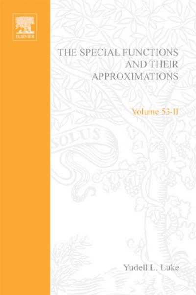 Special Functions and Their Approximations: v. 2