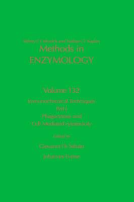 Immunochemical Techniques, Part J: Phagocytosis and Cell-Mediated Cytotoxicity, Volume 132