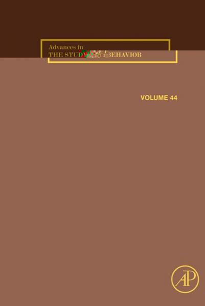 Advances in the Study of Behavior