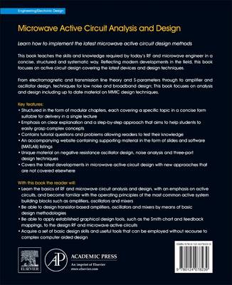 Microwave Active Circuit Analysis and Design