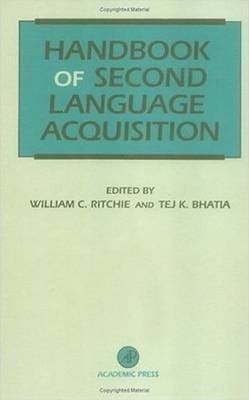 Handbook of Second Language Acquisition