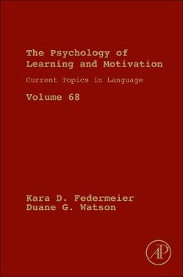 Current Topics in Language, Volume 68