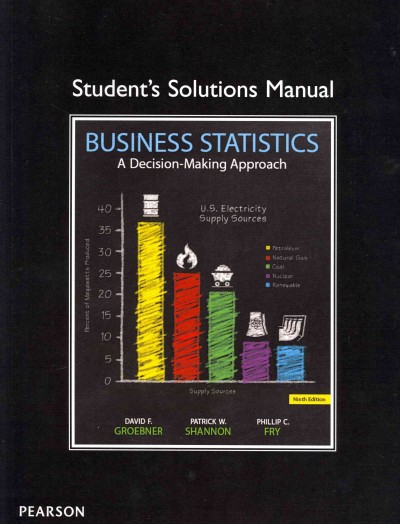 Student Solutions Manual for Business Statistics 9th edition
