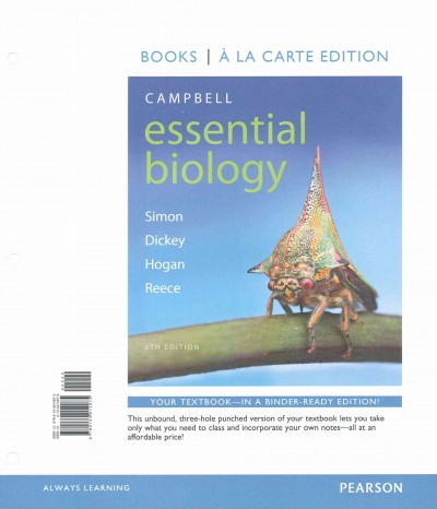 Campbell Essential Biology, Books a la Carte Plus Mastering Biology with  Etext -- Access Card Package 6th ed.