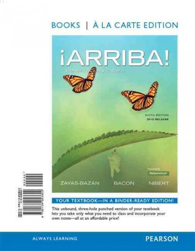 ¡Arriba!: Comunicación Y Cultura, 2015 Release, Books a la Carte Edition 6th ed.