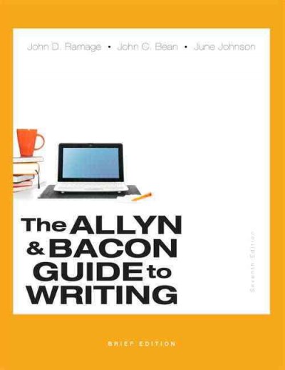Allyn & Bacon Guide to Writing, Brief Edition, The, Plus Mylab Writing with  Etext -- Access Card Packge 7th ed.
