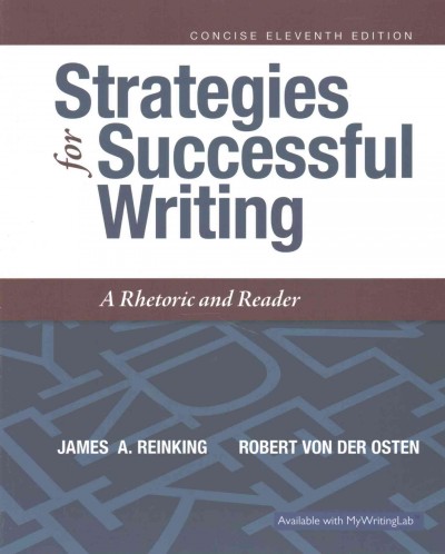Strategies for Successful Writing, Concise Edition 11th ed.
