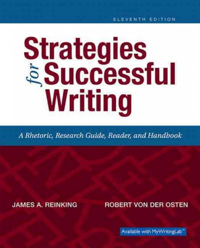 Strategies for Successful Writing Plus Mylab Writing with Pearson Etext --  Access Card Package 11th ed.