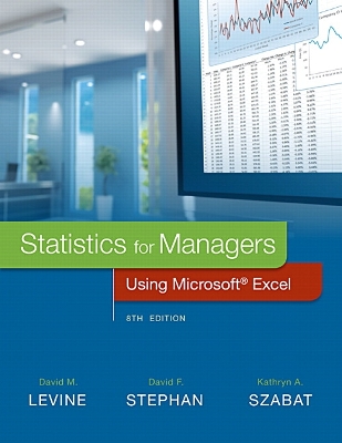 Statistics for Managers Using Microsoft Excel 8th edition