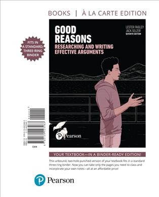 Good Reasons: Researching and Writing Effective Arguments -- Print Offer 7th ed.
