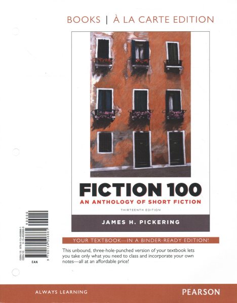 Fiction 100: An Anthology of Short Fiction 13th ed.