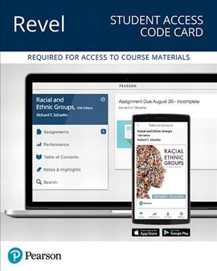 Revel for Racial and Ethnic Groups -- Access Card 15th ed.