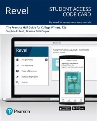 Revel for the Reid Guide for College Writers -- Access Card 12th ed.