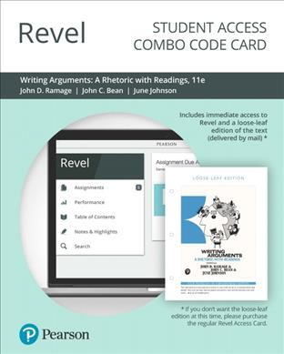 Revel for Writing Arguments: A Rhetoric with Readings -- Combo Access Card 11th ed.