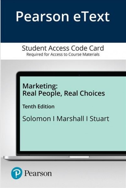 Marketing: Real People, Real Choices 10th ed.