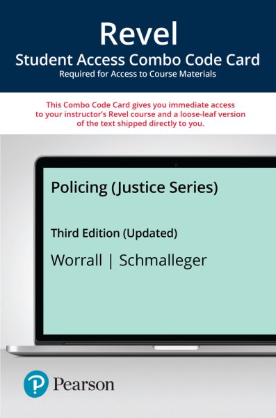 Revel for Policing (Justice Series) -- Combo Access Card 3rd ed.
