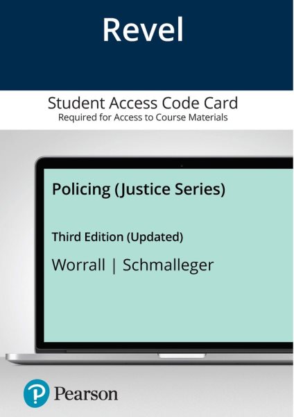 Revel for Policing (Justice Series) -- Access Card 3rd ed.