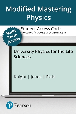Modified Mastering Physics with Pearson Etext -- Access Card -- For  University Physics for the Life Sciences - 24 Months