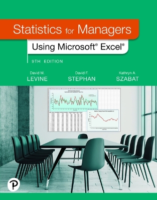 Study Guide and Solutions Manual for Statistics for Managers Using Microsoft  Excel 9th ed.