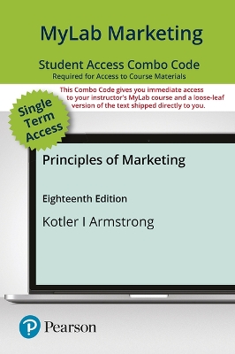 Mylab Marketing with Pearson Etext -- Combo Access Card -- For Principles of  Marketing 18th ed.