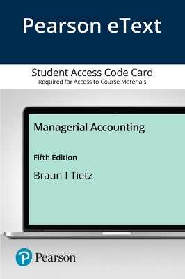 Managerial Accounting 5th ed.