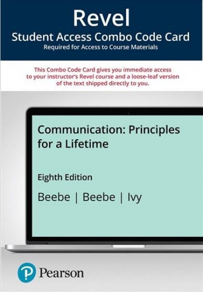 Revel for Communication: Principles for a Lifetime -- Combo Access Card 8th ed.