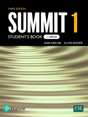 Summit Level 1 Student's Book & eBook with Digital Resources & App 3rd edition