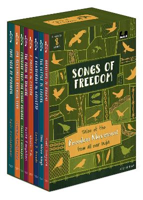 Tales of the Freedom Movement From All Over India: Boxset with 8 books by bestselling authors | Ages 10plus