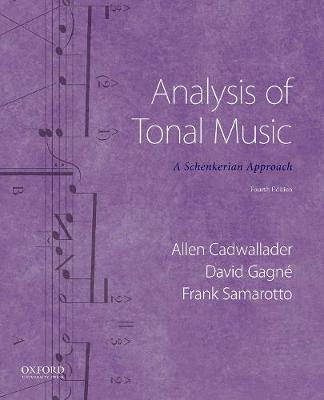 Analysis of Tonal Music 4th ed.