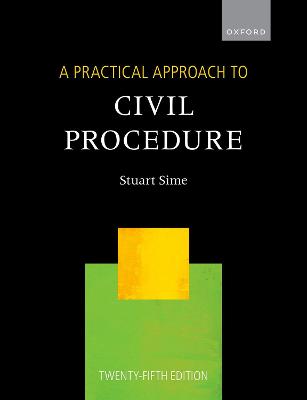 Practical Approach to Civil Procedure 25th Revised edition