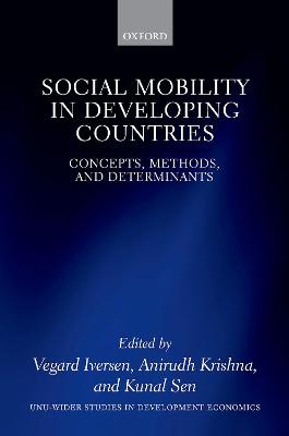 Social Mobility in Developing Countries: Concepts, Methods, and Determinants