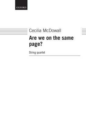 Are we on the same page? Score and parts