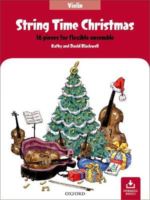 String Time Christmas: 16 pieces for flexible ensemble Violin Book