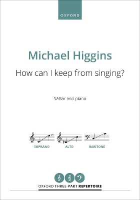 How can I keep from singing?