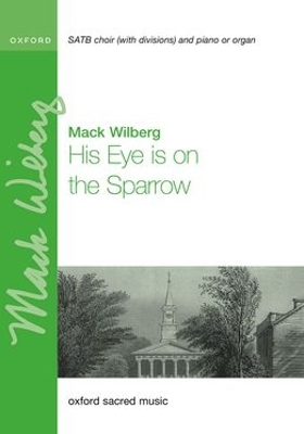 His Eye is on the Sparrow Vocal score