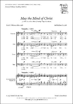 May the Mind of Christ Vocal score